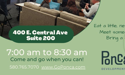 Promotional graphic for a networking event, capturing a cozy atmosphere for socializing and connection.