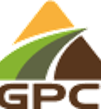 Logo with three colored triangles (yellow, green, brown) and "GPC" below, symbolizing stability, growth, and eco-friendliness.
